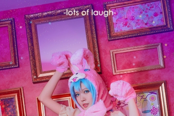 [Cosplay]初音ミク兔子装 LOL lots of laugh